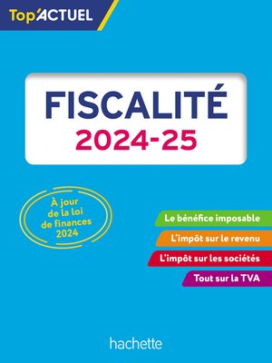 cover image of Fiscalité 2024-2025